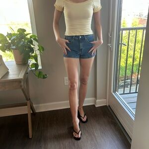 Pacsun Blue Denim Shorts